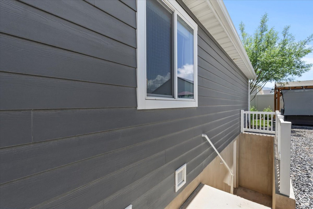 View of side of home
