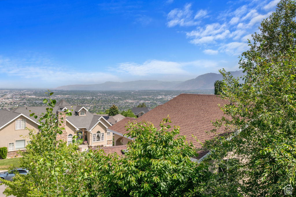 View of mountain backdrop