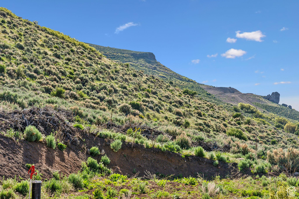 View of mountain backdrop