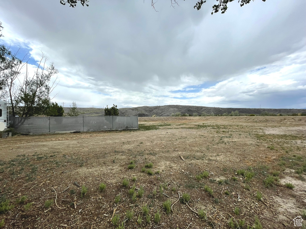View of yard featuring a view of rural / pastoral area
