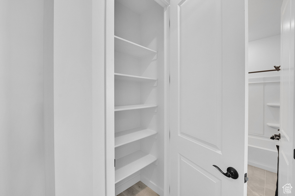 View of closet