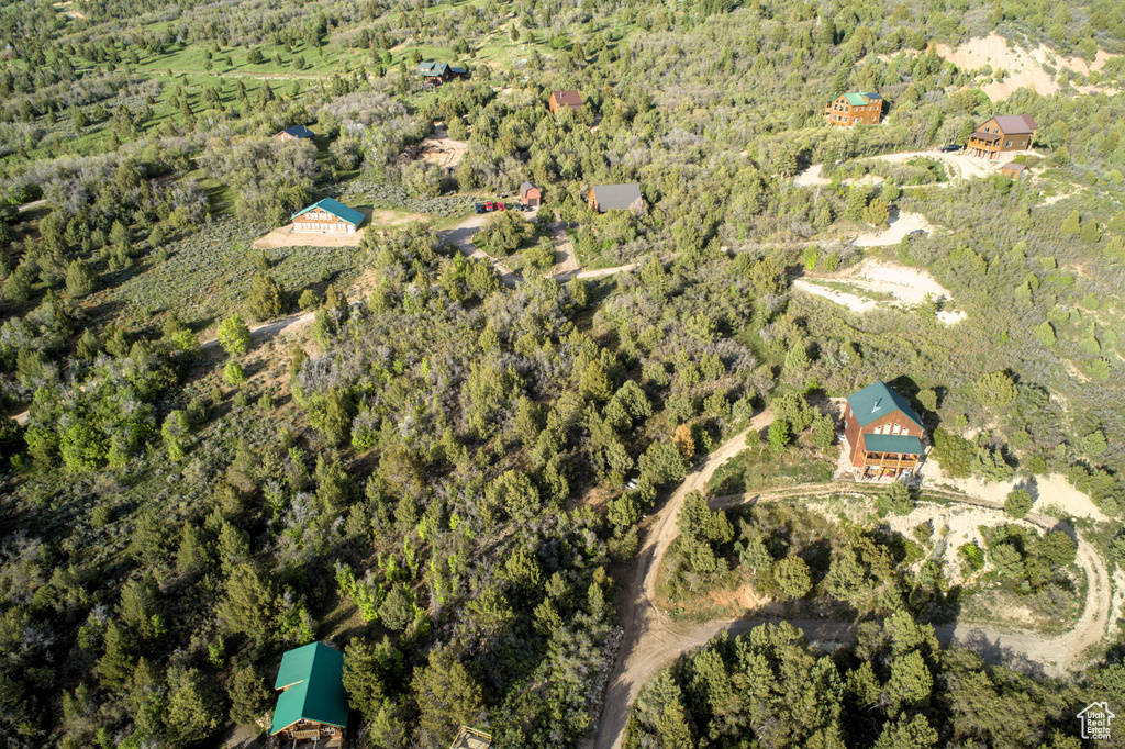 View of property location with a forest