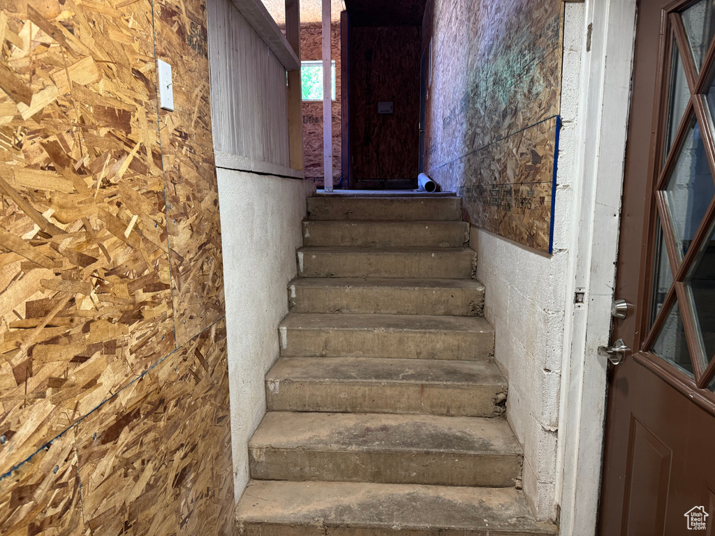 View of stairway