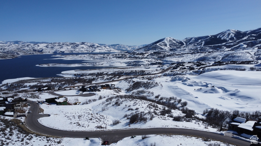 View of mountain background