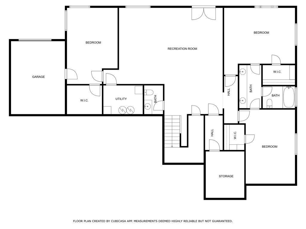 View of room layout