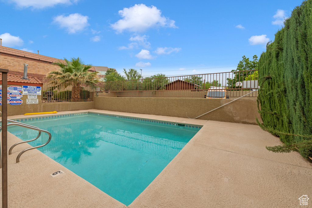 View of community pool