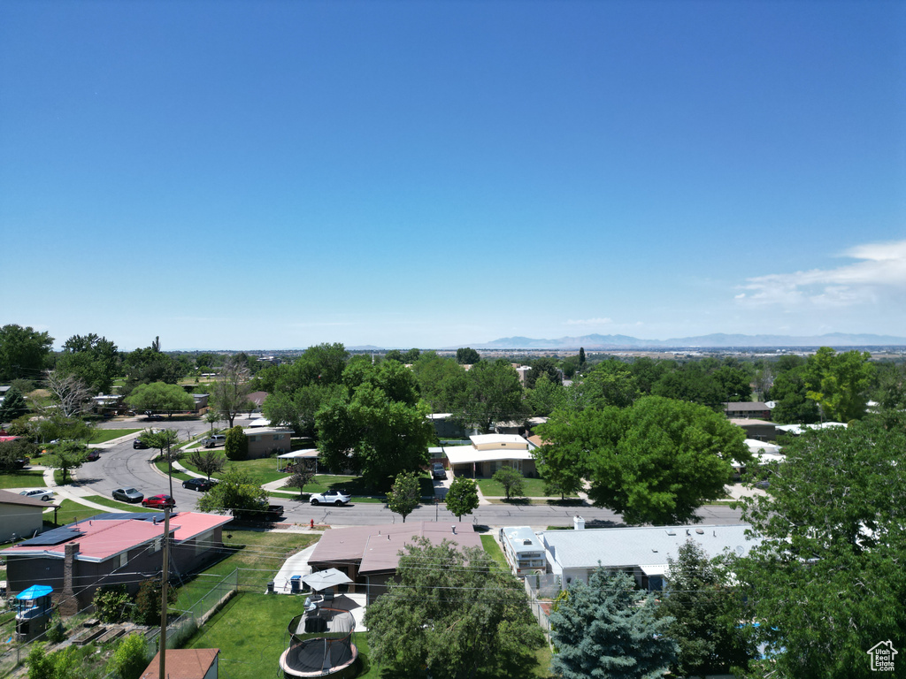 Aerial view of mountains