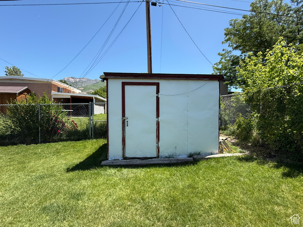 View of shed