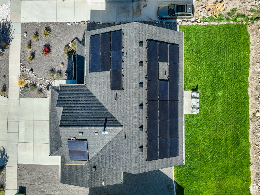 Aerial view of property and surrounding area