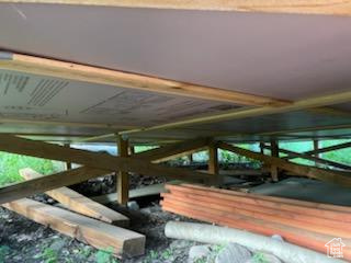 View of attic