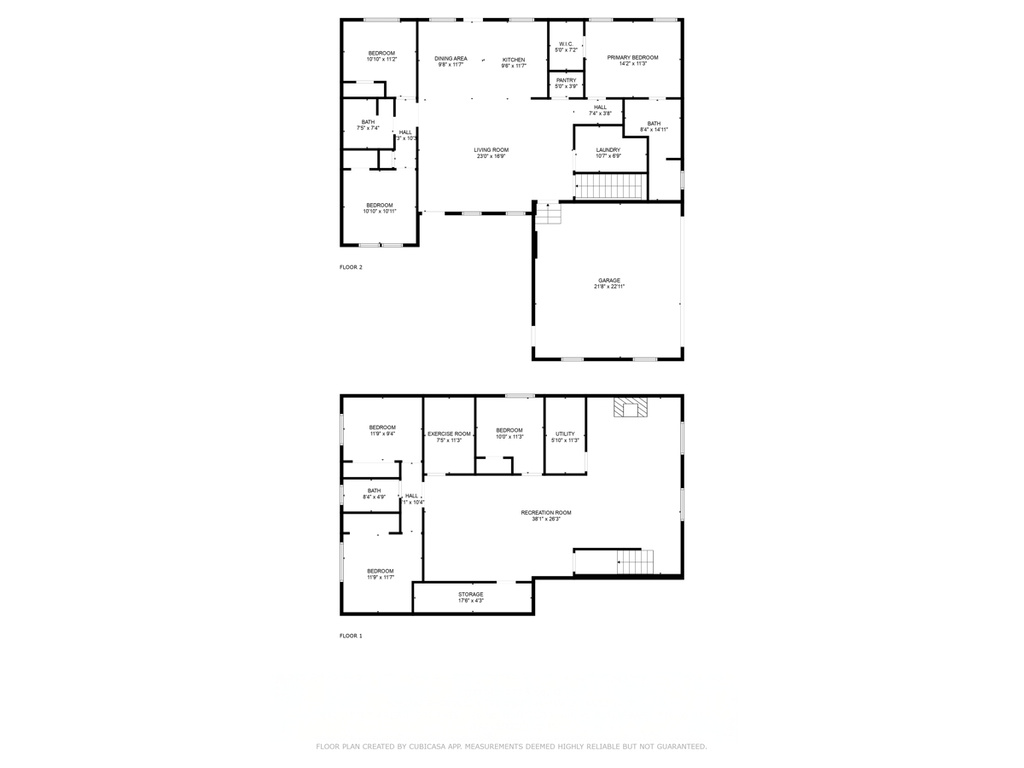 Floor plan / room layout
