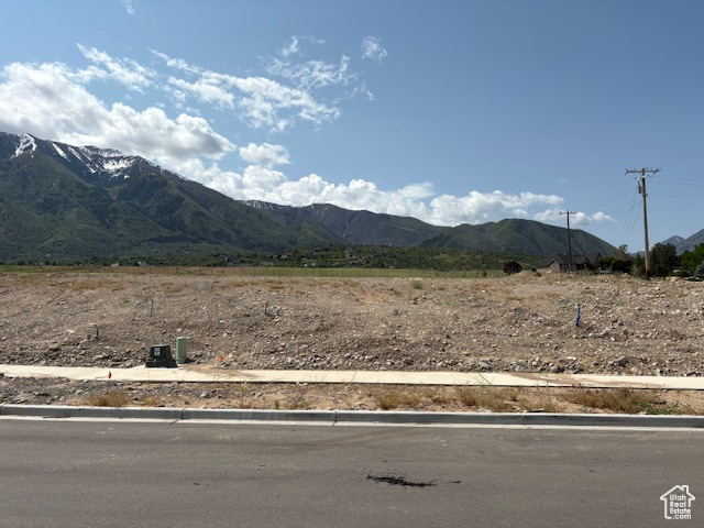 View of mountain backdrop