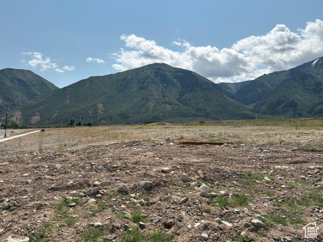 Mountain view featuring rural landscape