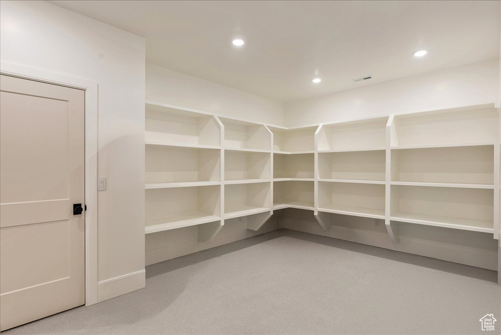 View of storage area