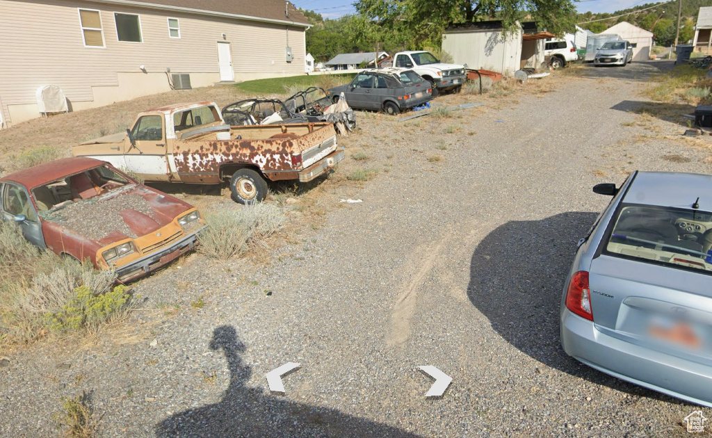 View of vehicle parking