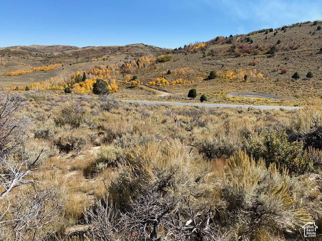 View of mountain backdrop