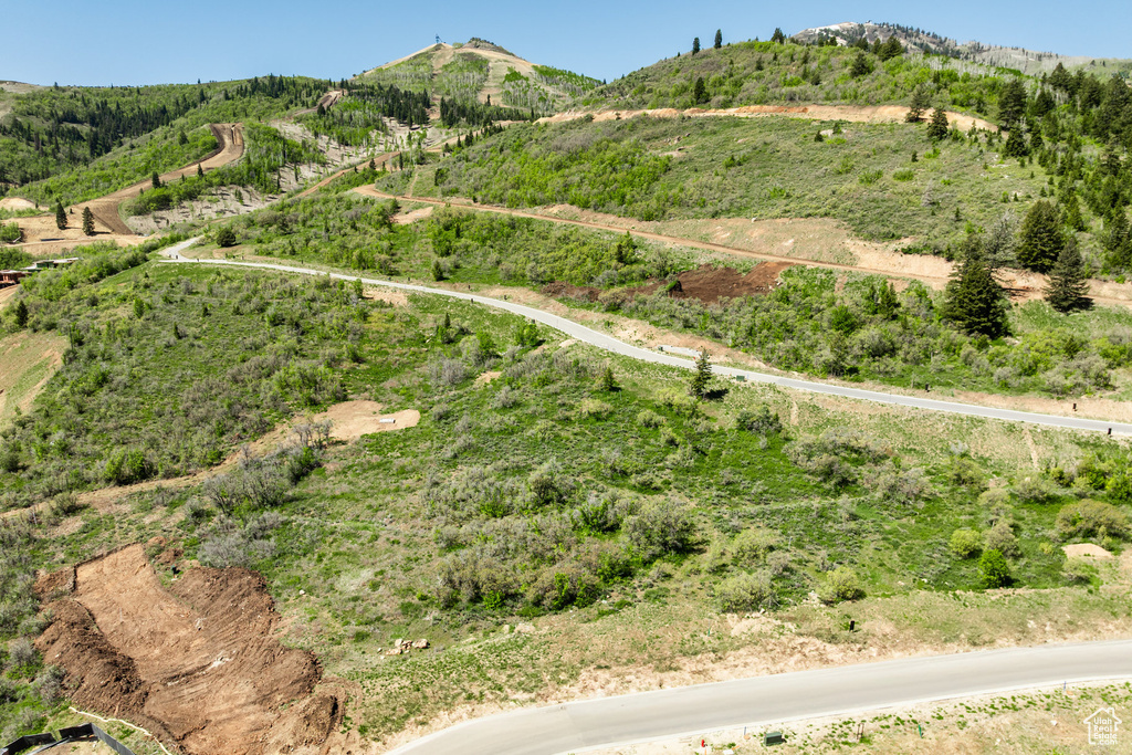 View of mountain backdrop