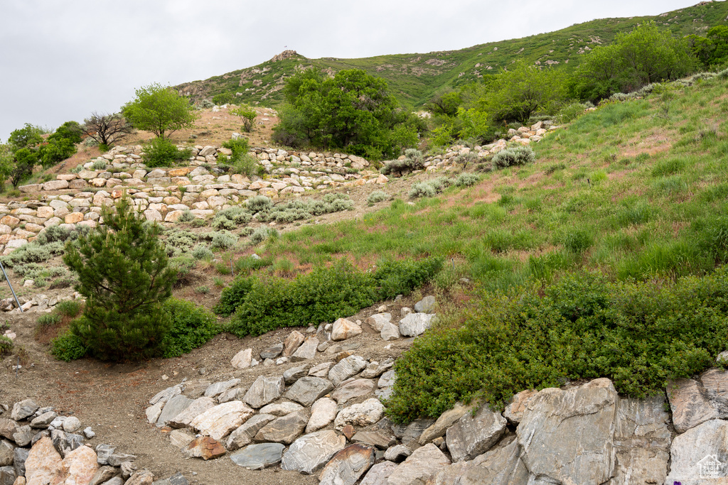 View of mountain backdrop