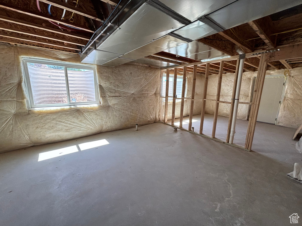 View of basement