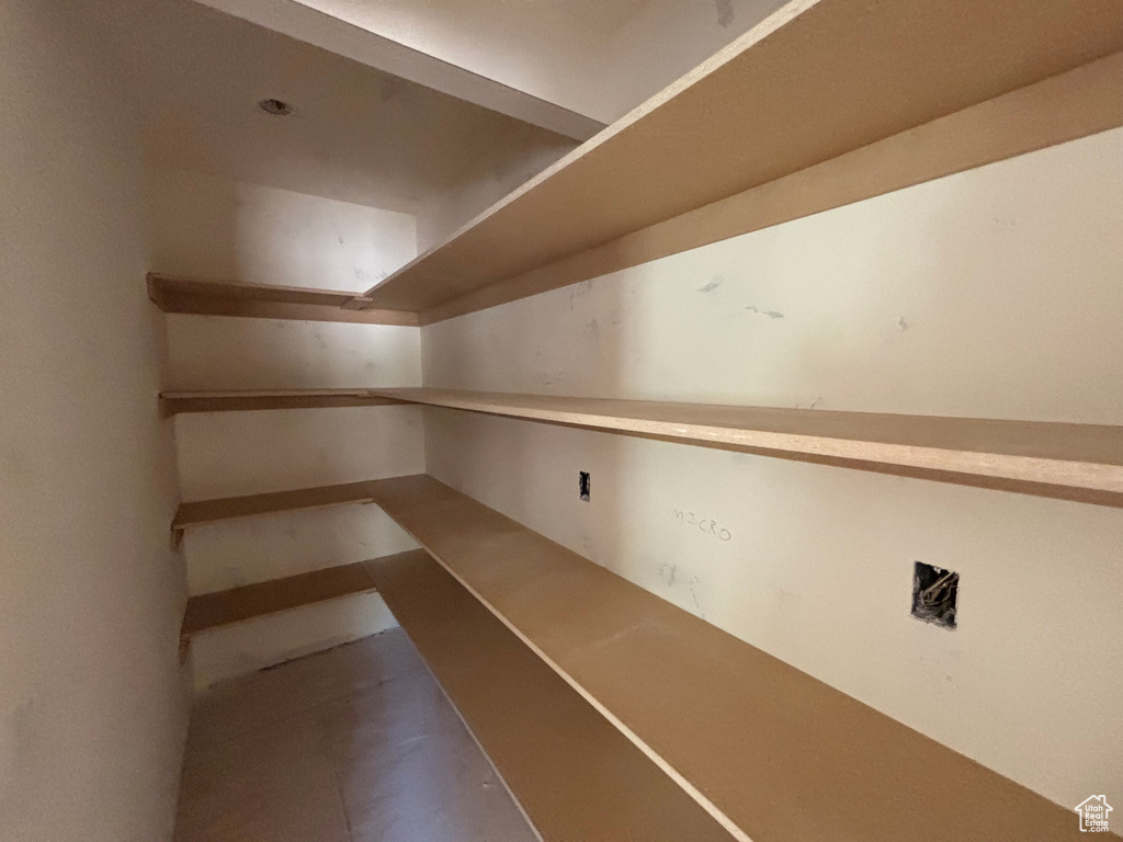 View of storage area