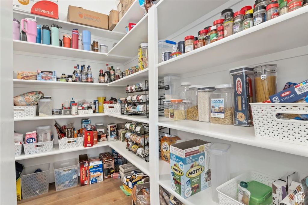 View of storage area