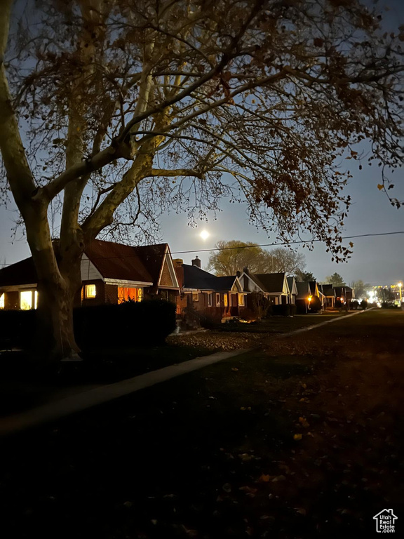 View of front of home featuring a residential view