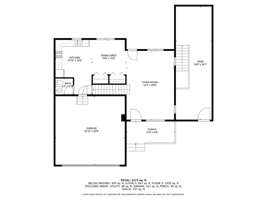 Floor plan / room layout