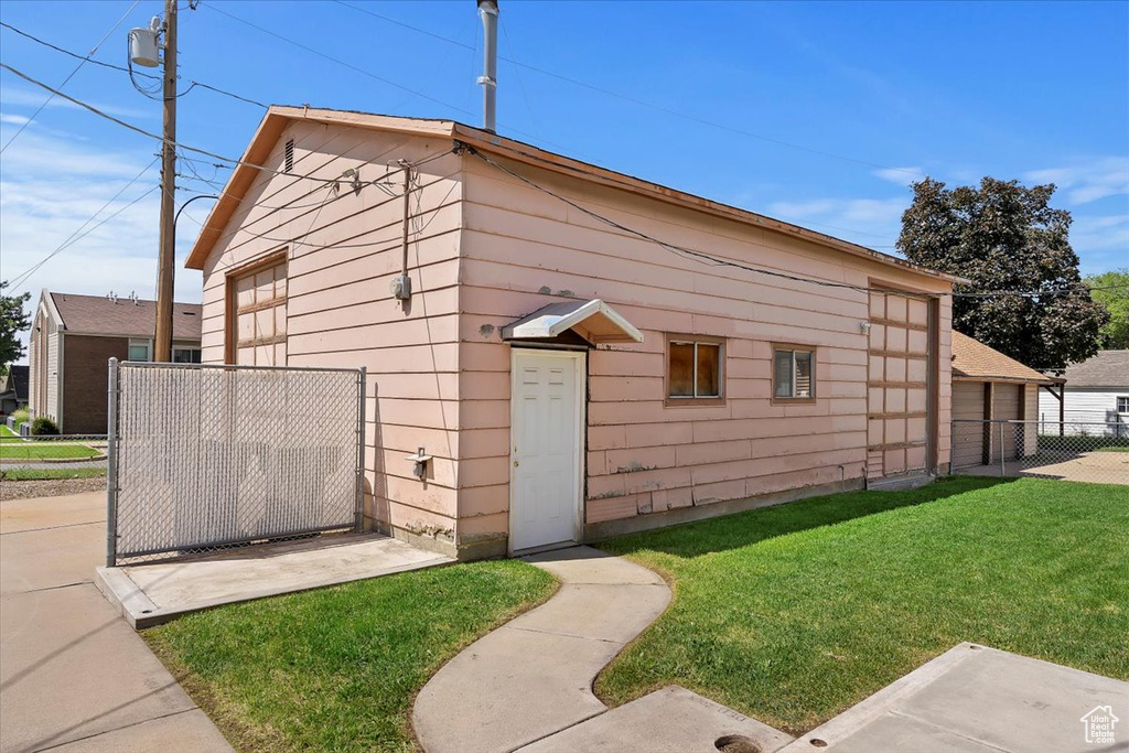 View of side of property