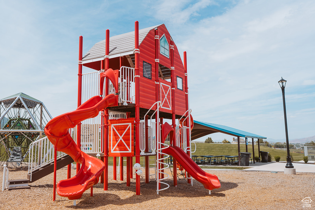 View of community playground