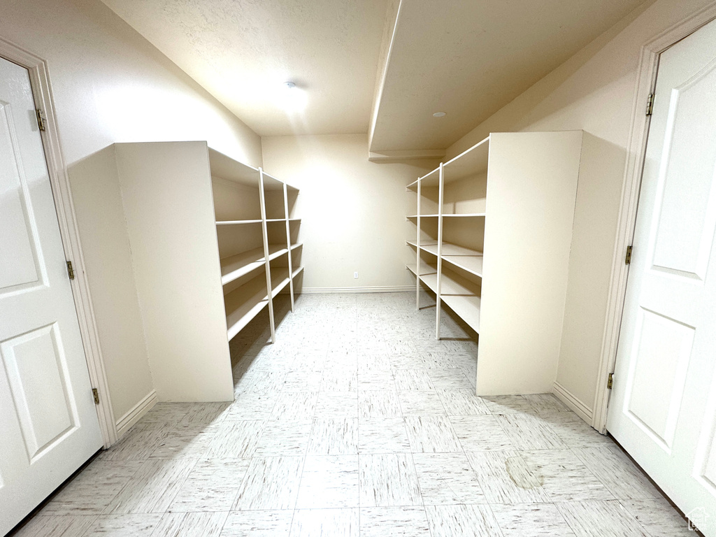 View of storage area