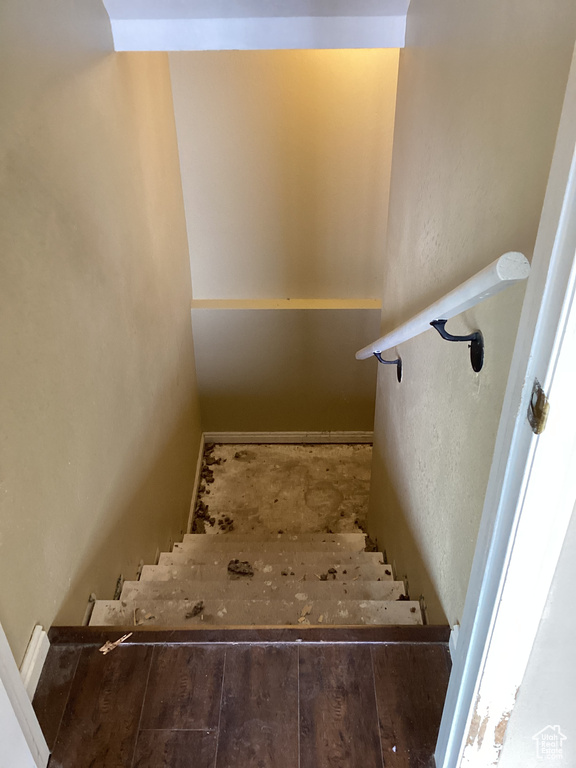View of stairs