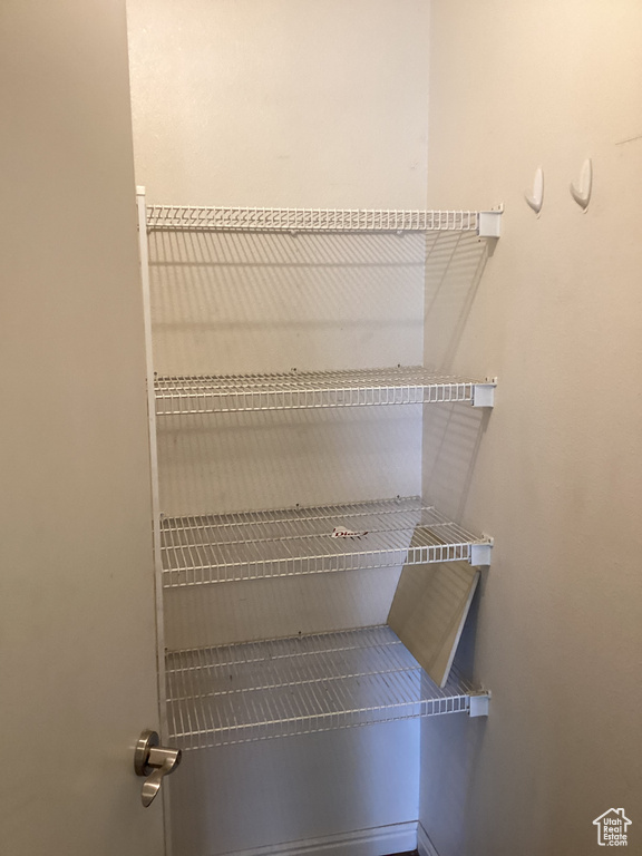 View of storage area