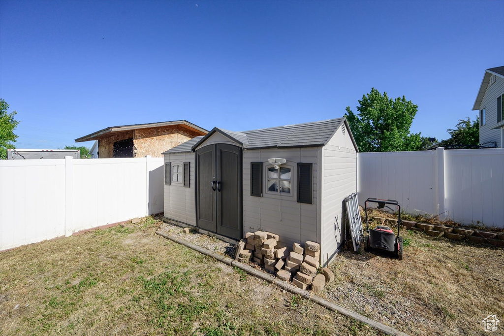 View of shed