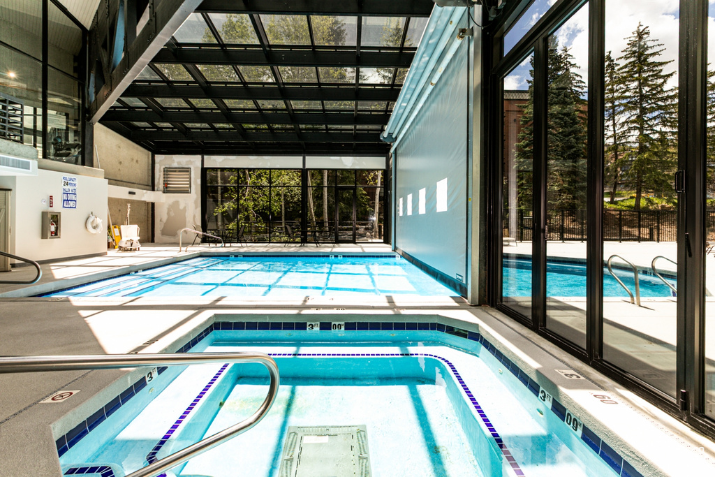 View of indoor community pool