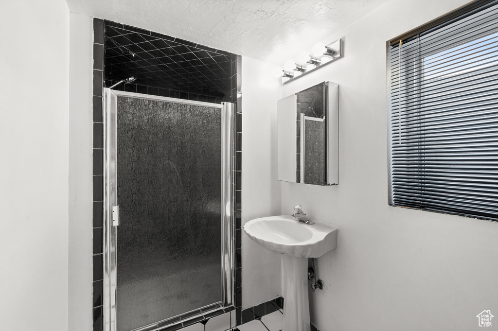 Full bath with a stall shower