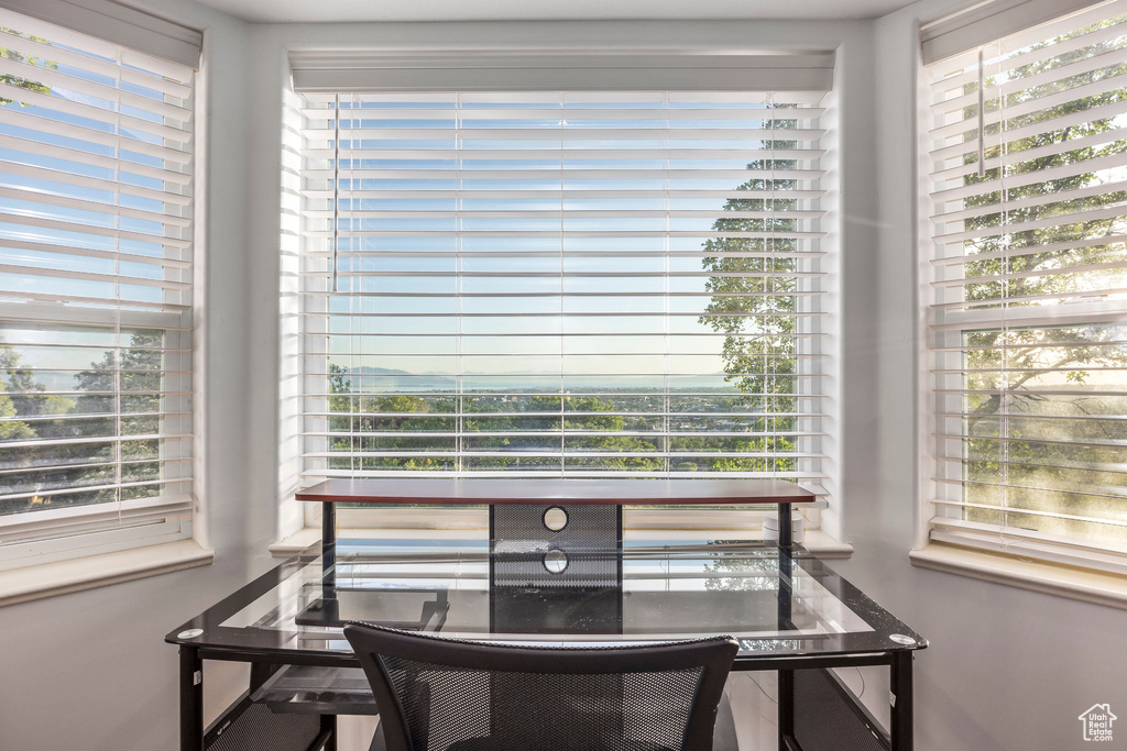 View of dining room