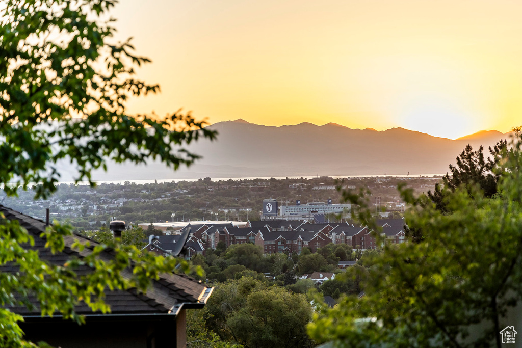 View of mountain backdrop