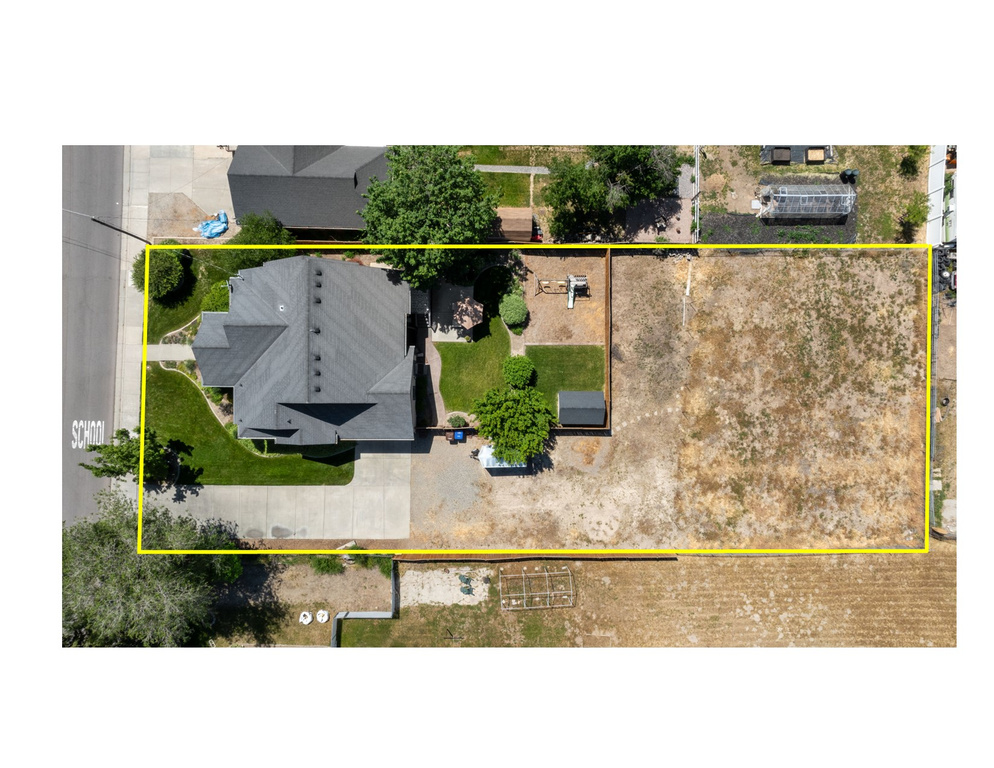 View of property location featuring property parcel outlined