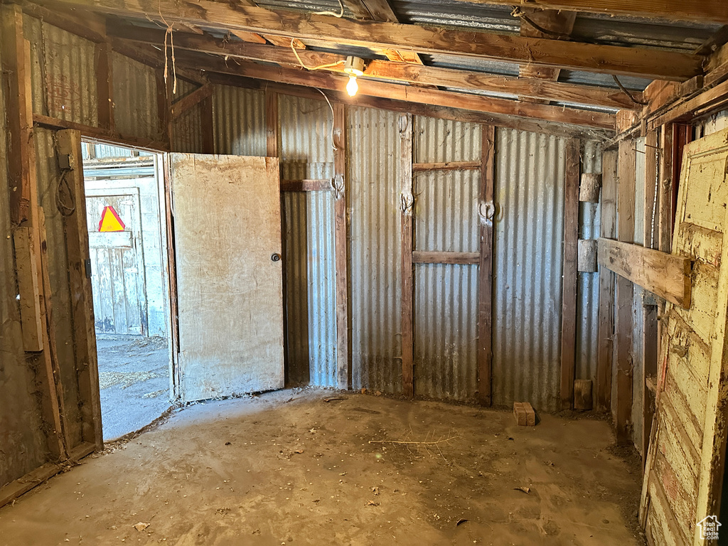 View of misc room