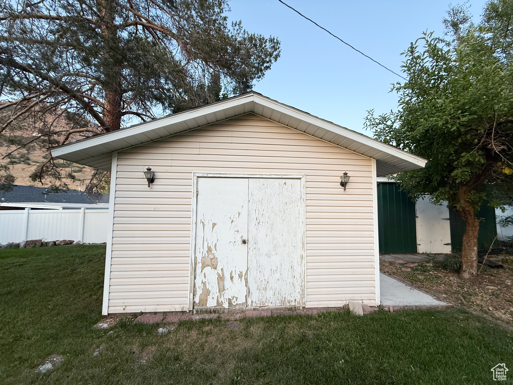 View of shed