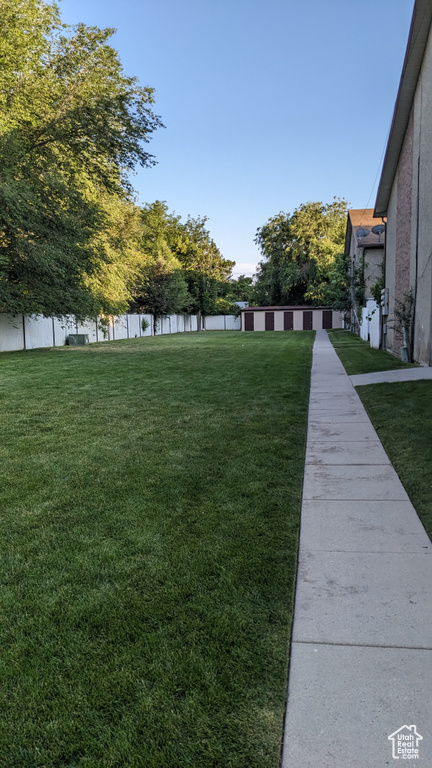 View of yard