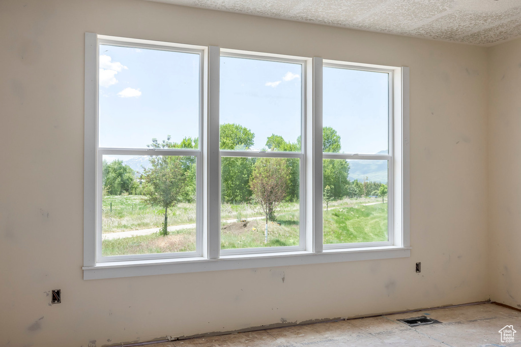 View of spare room