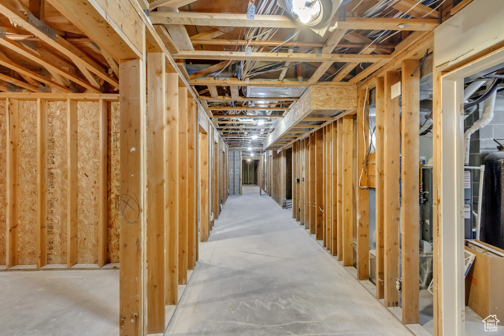 View of basement