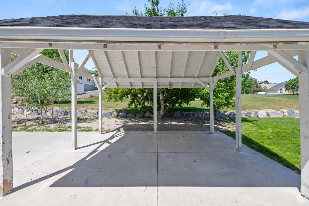 View of car parking