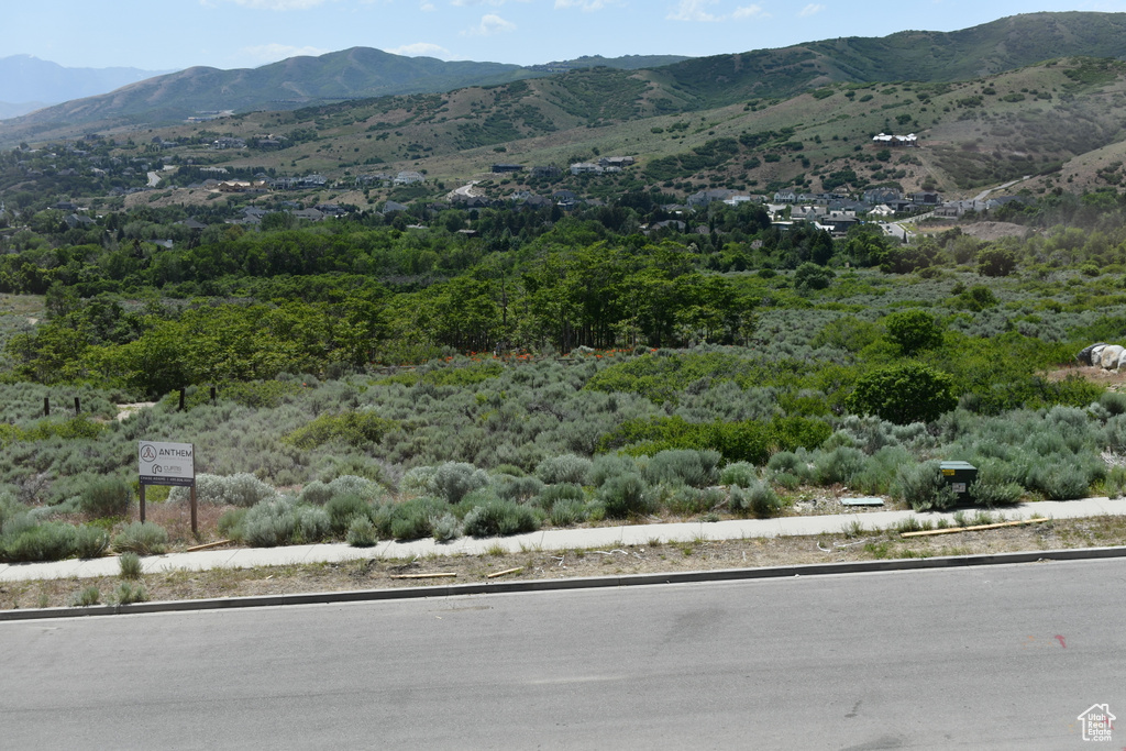 View of mountain backdrop
