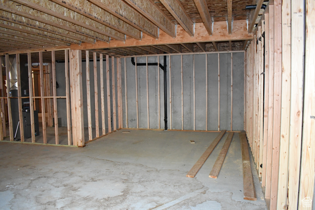 View of basement