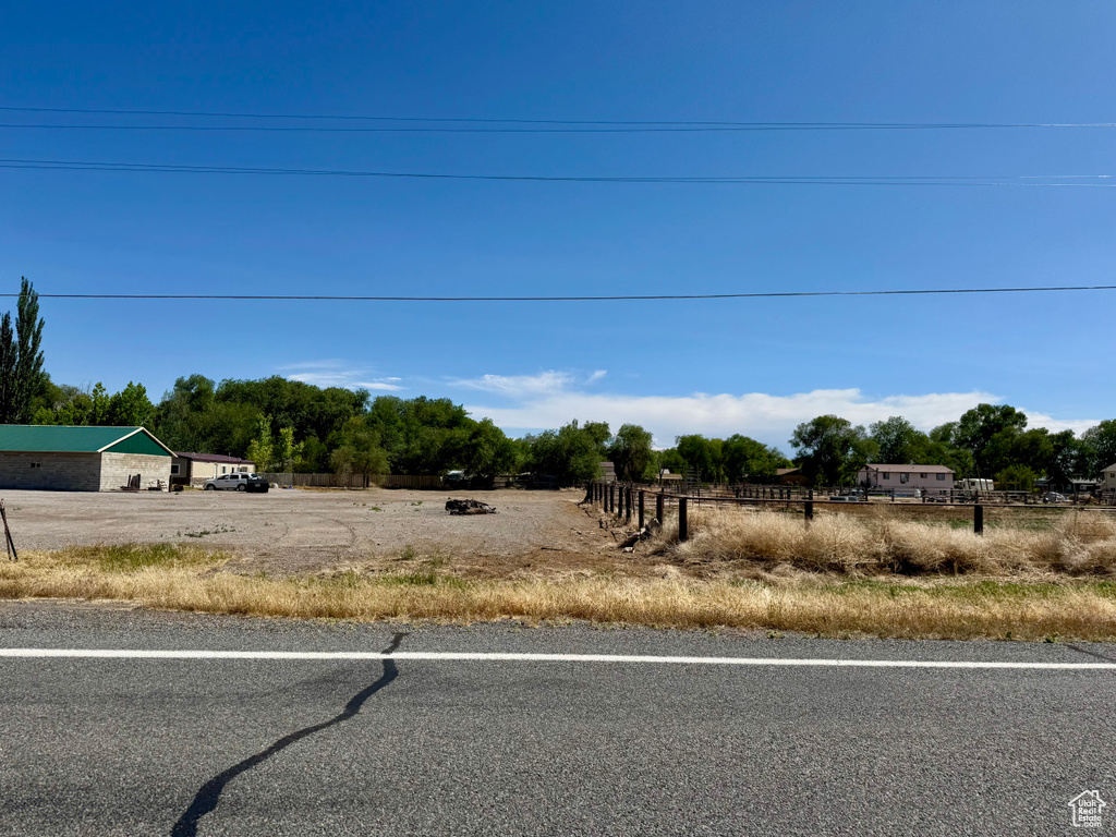 View of asphalt road