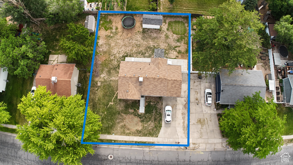 View of property location featuring property parcel outlined