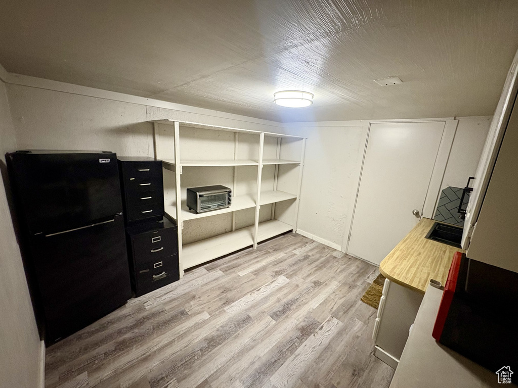 View of storage room