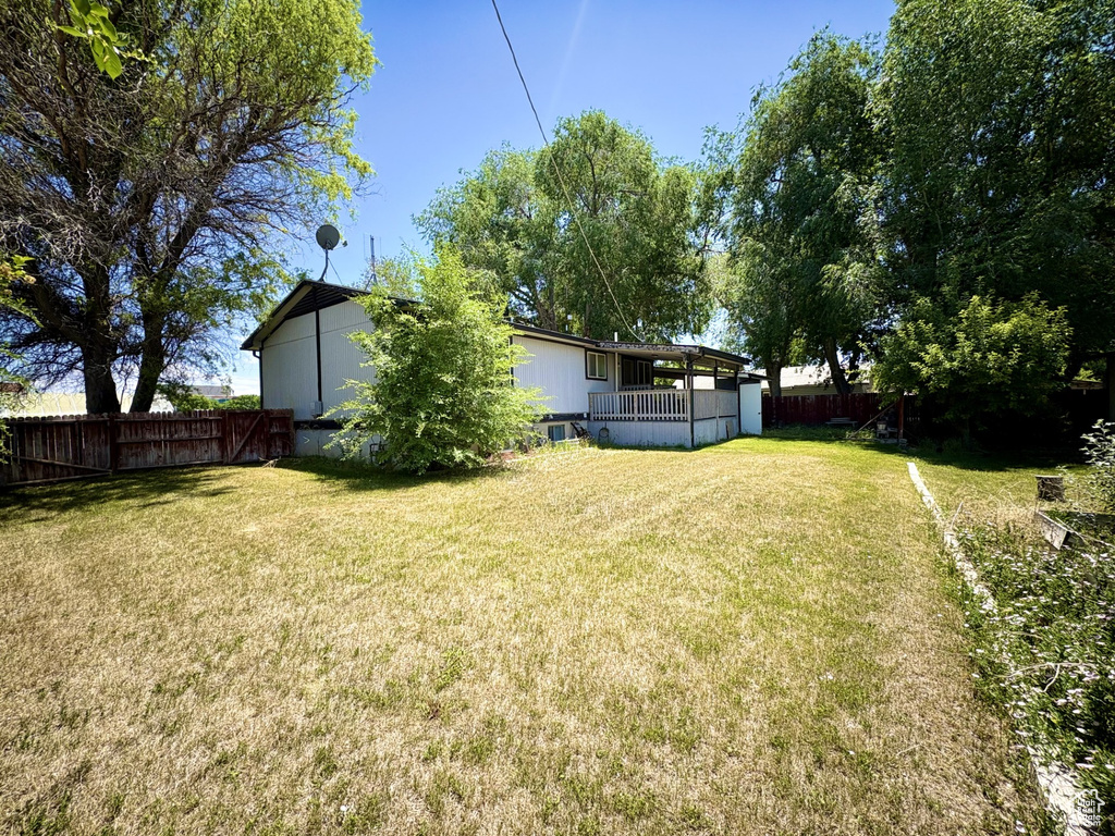 View of yard